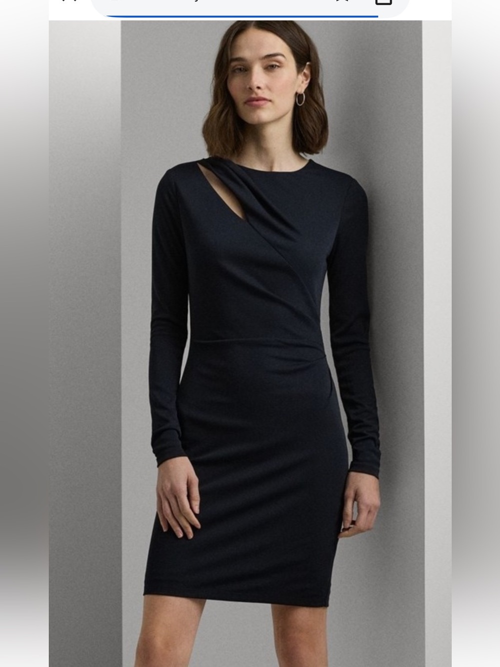 Lauren Ralph Lauren black labor dress sz 18 NWT